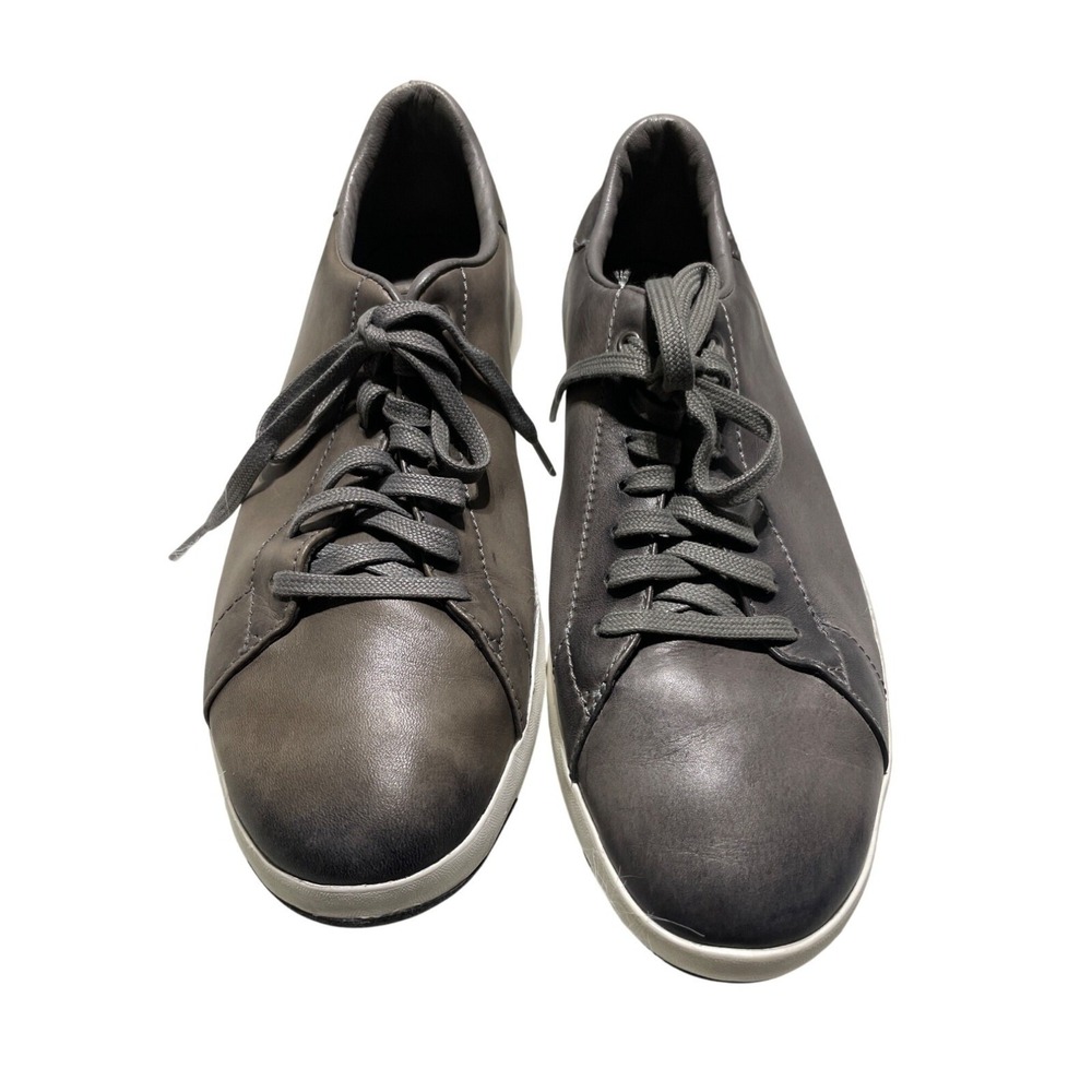 Cole Haan GrandPro‎ Rally Mens Grey Leather Sneakers C26999 Size 9 M